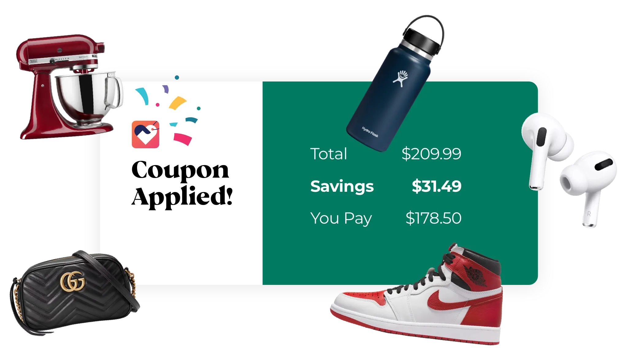 Coupon Applied with the Price.com Browser Extension