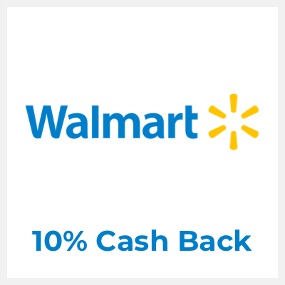 Walmart 10% Cash Back